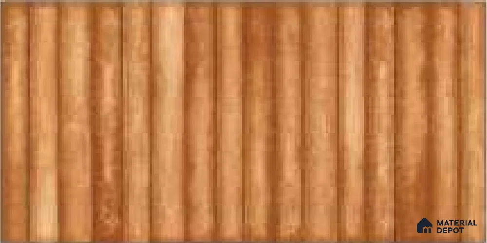 Subway & Backsplash Wall Tile TL 12141 B 12501 Sahara Brown 1 ft x 6 inc Glossy Finish  Ceramic Tile - 9 mm