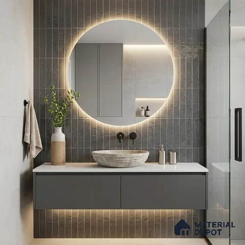 Subway & Backsplash Wall Tile TL 12145 H 1321 Peacock Aqua 1 ft x 3 inc Glossy Finish  Ceramic Tile - 9 mm