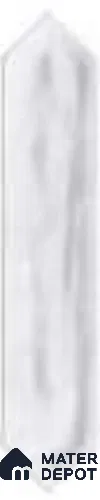 Subway & Backsplash Wall Tile TL 12145 K Blanco Picket  10 inc x 2 inc Glossy Finish  Ceramic Tile - 9 mm