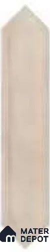 Subway & Backsplash Wall Tile TL 12145 L Creme Picket  10 inc x 2 inc Glossy Finish  Ceramic Tile - 9 mm