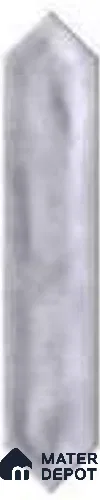 Subway & Backsplash Wall Tile TL 12145 M Grigio Picket 10 inc x 2 inc Glossy Finish Ceramic Tile - 9 mm