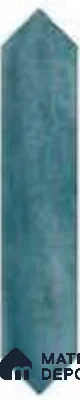 Subway & Backsplash Wall Tile TL 12145 O Acqua Picket  10 inc x 2 inc Glossy Finish  Ceramic Tile - 9 mm