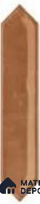 Subway & Backsplash Wall Tile TL 12145 P Desert Brown Picket  10 inc x 2 inc Glossy Finish  Ceramic Tile - 9 mm