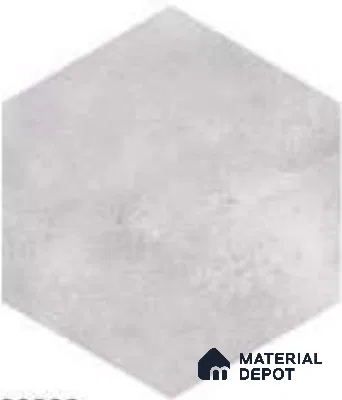 Hexagonal Tiles Floor Tile TL 12147 90006 Cotto Bacco 10 inc x 8.5 inc Matte Finish  Vitrified Tile - 9 mm