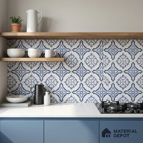 Moroccans Floor & Wall Tile TL 12149 B SP 80194 Shilpkar Ayay 8 inc x 8 inc Matte Finish  Vitrified Tile - 9 mm