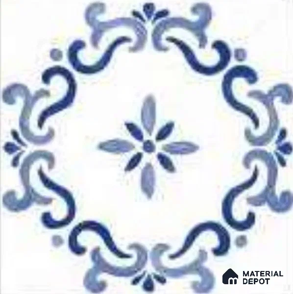 Moroccans Floor & Wall Tile TL 12149 D SP 80195 Shilpkar Taram 8 inc x 8 inc Matte Finish Vitrified Tile - 9 mm