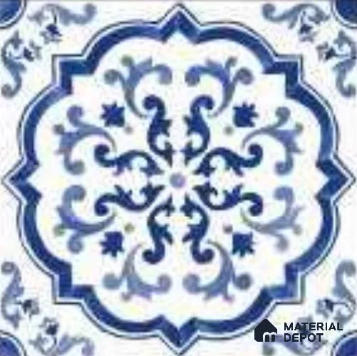 Moroccans Floor & Wall Tile TL 12149 E SP 80193 Shilpkar Worli 8 inc x 8 inc Matte Finish  Vitrified Tile - 9 mm