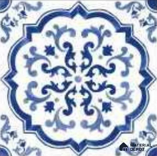 Moroccans Floor & Wall Tile TL 12149 E SP 80193 Shilpkar Worli 8 inc x 8 inc Matte Finish Vitrified Tile - 9 mm