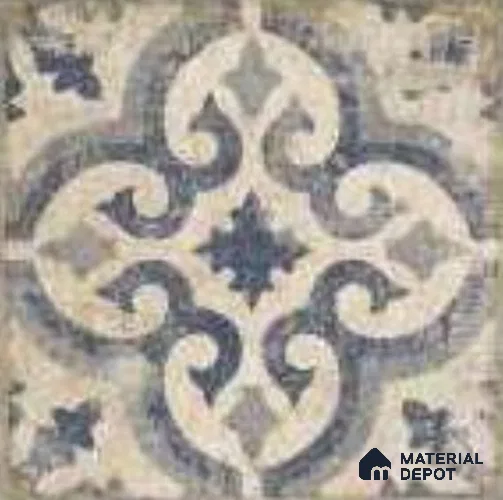 Moroccans Floor & Wall Tile TL 12153 F SP 80052 Vintage Octavia Azul 8 inc x 8 inc Matte Finish Vitrified Tile - 9 mm