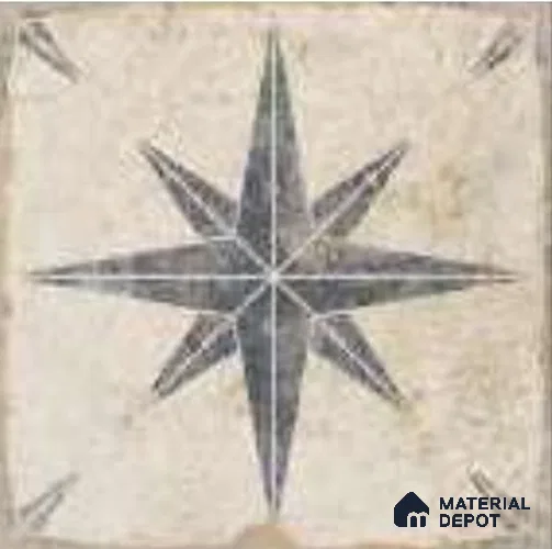 Moroccans Floor & Wall Tile TL 12153 H SP 80072 Vintage Jewel Azul 8 inc x 8 inc Matte Finish Vitrified Tile - 9 mm