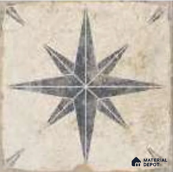 Moroccans Floor & Wall Tile TL 12153 H SP 80072 Vintage Jewel Azul 8 inc x 8 inc Matte Finish Vitrified Tile - 9 mm