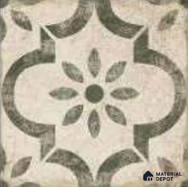 Moroccans Floor & Wall Tile TL 12153 Q SP 80064 Vintage Mesina Foresta 8 inc x 8 inc Matte Finish Vitrified Tile - 9 mm