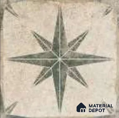 Moroccans Floor & Wall Tile TL 12153 R SP 80074 Vintage Jewel Foresta 8 inc x 8 inc Matte Finish  Vitrified Tile - 9 mm