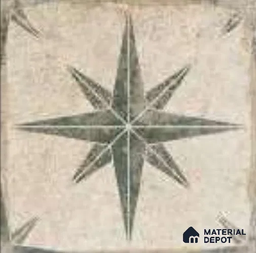 Moroccans Floor & Wall Tile TL 12153 R SP 80074 Vintage Jewel Foresta 8 inc x 8 inc Matte Finish Vitrified Tile - 9 mm