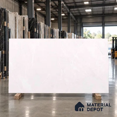 Marbles & Stones Floor Tile TL 12169 Oriental Blanco Endless 6 ft x 4 ft Matte Finish  Vitrified Tile - 9 mm