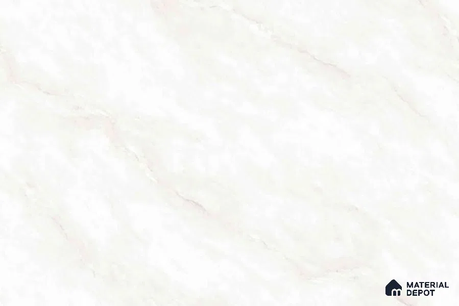Marbles & Stones Floor Tile TL 12170 Maserati White Endless 6 ft x 4 ft Matte Finish Vitrified Tile - 9 mm