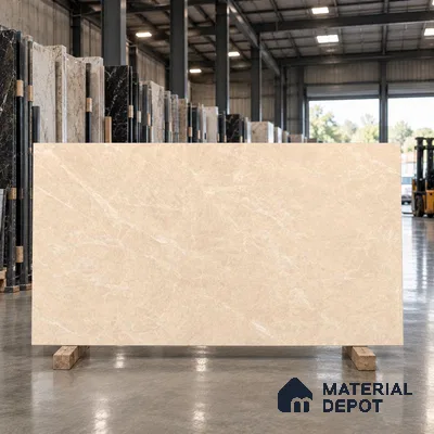 Marbles & Stones Floor Tile TL 12171 Provenza Beige Endless 6 ft x 4 ft Matte Finish  Vitrified Tile - 9 mm