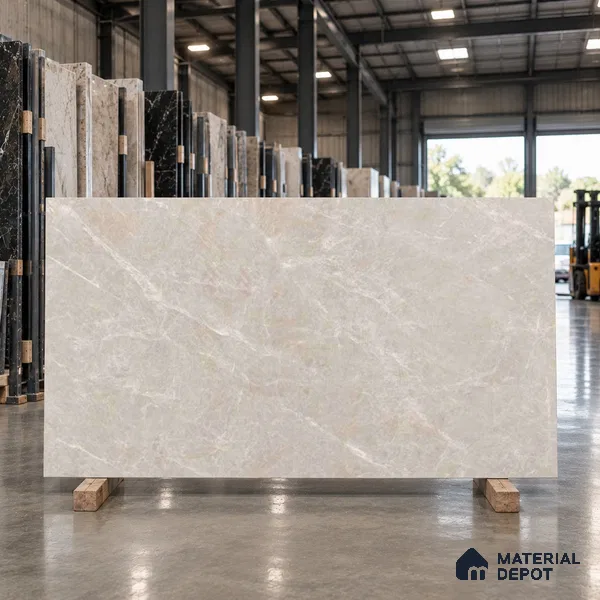 Marbles & Stones Floor Tile TL 12172 Provenza Grey Endless 6 ft x 4 ft Matte Finish Vitrified Tile - 9 mm