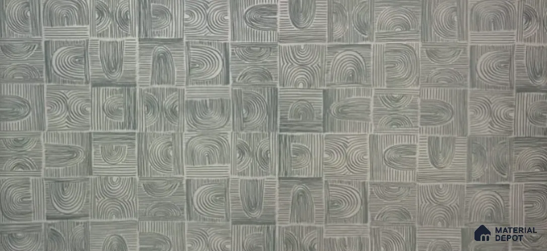 Highlighter Floor & Wall Tile TL 12324 B Bentley Green 4 ft x 2 ft Glue Matte Finish Vitrified Tile - 9 mm