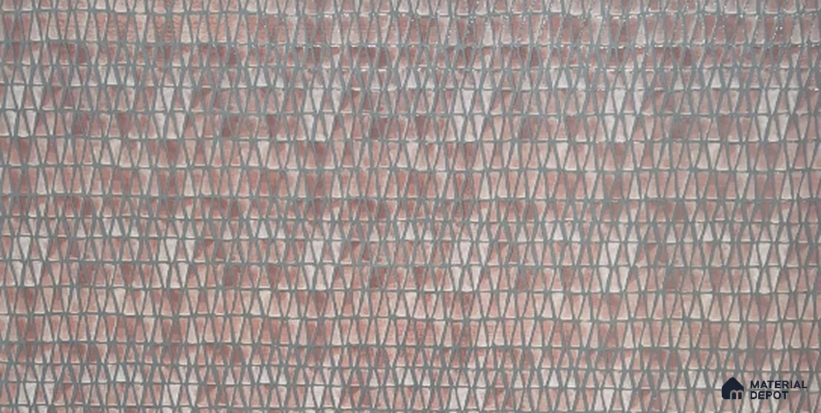 Patterned Floor & Wall Tile TL 12326 Solace Red 4 ft x 2 ft Glue Matte Finish Vitrified Tile - 9 mm