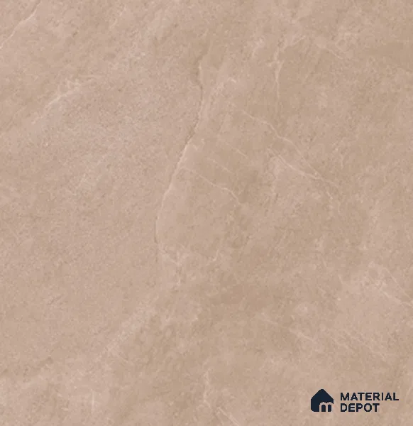 Stone Floor Tile TL 12330 B Marlin Brown 2 ft x 2 ft GHR Finish Vitrified Tile - 9 mm | Suitable For Bathroom, Terrace & Balcony