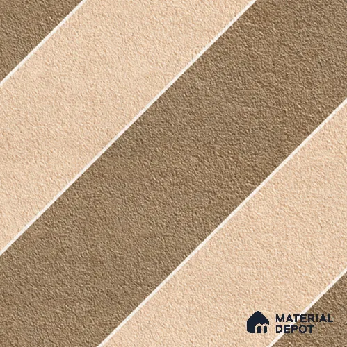 Stone Floor Tile TL 12338 Ford Umber 16 inc x 16 inc Matte Finish Vitrified Tile - 12 mm