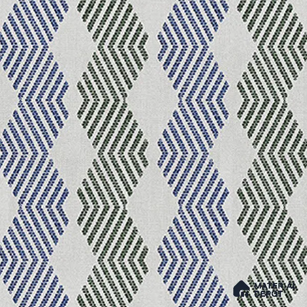 Moroccan Floor Tile TL 12345 B PS 353 Green 1 ft x 1 ft Matte Finish Ceramic Tile - 9 mm | Suitable For Bathroom, Balcony, Kitchen