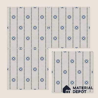 Moroccan Floor Tile TL 12348 PS 356 1 ft x 1 ft Matte Finish Ceramic Tile - 9 mm | Suitable For Bathroom, Balcony, Kitchen