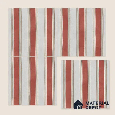 Moroccan Floor Tile TL 12352 B PS 360 Terra 1 ft x 1 ft Matte Finish Ceramic Tile - 9 mm | Suitable For Bathroom, Balcony, Kitchen