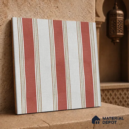 Moroccan Floor Tile TL 12352 B PS 360 Terra 1 ft x 1 ft Matte Finish Ceramic Tile - 9 mm | Suitable For Bathroom, Balcony, Kitchen