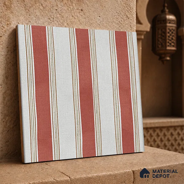 Moroccan Floor Tile TL 12352 B PS 360 Terra 1 ft x 1 ft Matte Finish Ceramic Tile - 9 mm | Suitable For Bathroom, Balcony, Kitchen