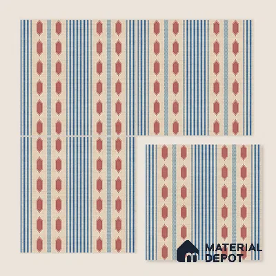 Moroccan Floor Tile TL 12353 B PS 361 Terra 1 ft x 1 ft Matte Finish Ceramic Tile - 9 mm | Suitable For Bathroom, Balcony, Kitchen