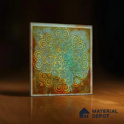 Moroccan Wall Tile TL 06339 C Artiflow 12 inch x 12 inch Ceramic Matte Finish - 9.5 mm | Suitable for Accent/Feature Walls, Bathroom, Kitchen, Dining Area