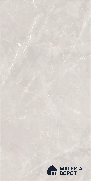 Marble Wall & Floor Tile TL 12683 Cream 4 ft x 2 ft Glossy Finish Vitrified Tile - 9 mm | 4 Random Designs | Suitable For Living Room, Bedroom, Dining