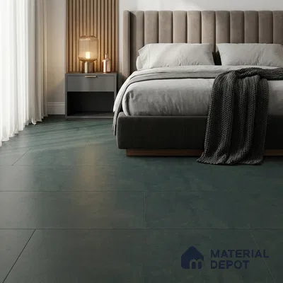 Rustic Wall & Floor Tile TL 12696 Aqua 4 ft x 2 ft Punch Matte Finish Vitrified Tile - 9 mm | Suitable For Living Room, Bedroom, Kitchen