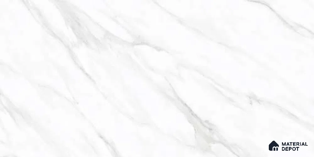 Marble Wall & Floor Tile TL 12697 B Smoke 4 ft x 2 ft Glossy Finish Vitrified Tile - 9 mm | 4 Random Designs | Suitable For Living Room, Bedroom, Dining