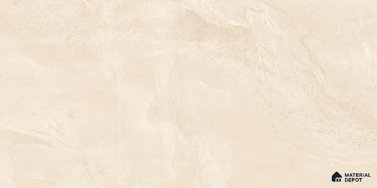Marble Wall & Floor Tile TL 12703 Beige 4 ft x 2 ft Glossy Finish Vitrified Tile - 9 mm | 6 Random Designs | Suitable For Living Room, Bedroom, Dining