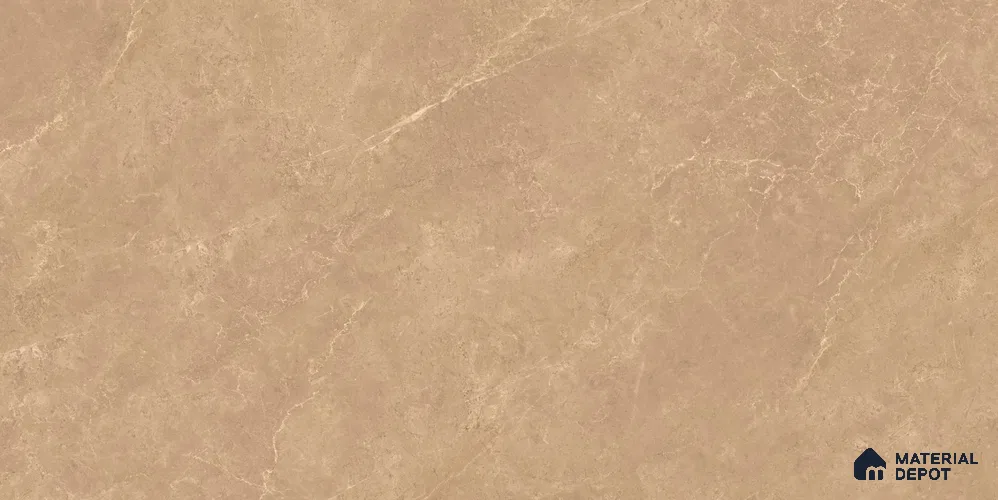 Marble Wall & Floor Tile TL 12704 B Brown 4 ft x 2 ft Glossy Finish Vitrified Tile - 9 mm | 6 Random Designs | Suitable For Living Room, Bedroom, Dining