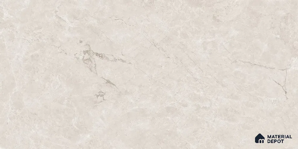 Marble Wall & Floor Tile TL 12722 D Bianco 4 ft x 2 ft Glossy Finish Vitrified Tile - 8 mm | 5 Random Designs | Suitable For Living Room, Bedroom, Dining