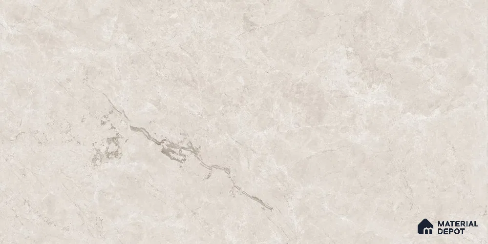 Marble Wall & Floor Tile TL 12722 D Bianco 4 ft x 2 ft Glossy Finish Vitrified Tile - 8 mm | 5 Random Designs | Suitable For Living Room, Bedroom, Dining
