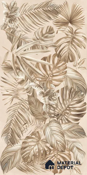 Tropical Wall Tile TL 12738 Nebula Ivory Decor 4 ft x 2 ft Matte Finish Vitrified Tile - 8.5 mm