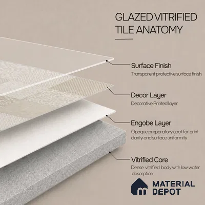 Highlighter Wall Tile TL 12739 C Square Decor 4 ft x 2 ft Matte Finish Vitrified Tile - 8.5 mm