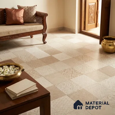 Highlighter Wall Tile TL 12739 C Square Decor 4 ft x 2 ft Matte Finish Vitrified Tile - 8.5 mm