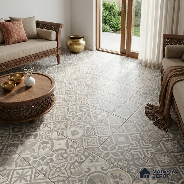 Highlighter Wall Tile TL 12740 Lustrey Brown Decor 4 ft x 2 ft Matte Finish Vitrified Tile - 8.5 mm