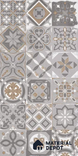 Highlighter Wall Tile TL 12740 Lustrey Brown Decor 4 ft x 2 ft Matte Finish Vitrified Tile - 8.5 mm