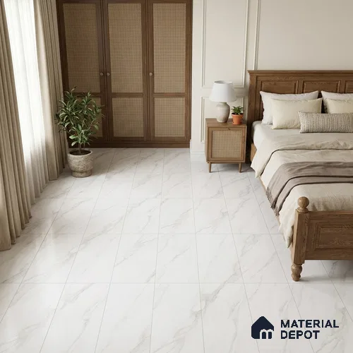 Marble Floor & Wall Tile TL 12741 B Alicante Smoke 4 ft x 2 ft Matte Carving Finish Vitrified Tile - 9 mm | 4 Random Design