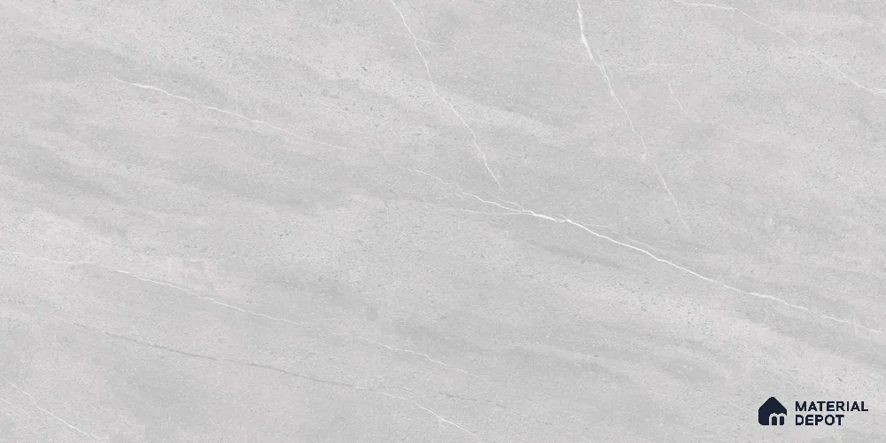 Marble Wall & Floor Tile TL 12753 Bianco 4 ft x 2 ft Matte Finish Vitrified Tile - 9 mm | 5 Random Designs | Suitable For Living Room, Bedroom, Kitchen