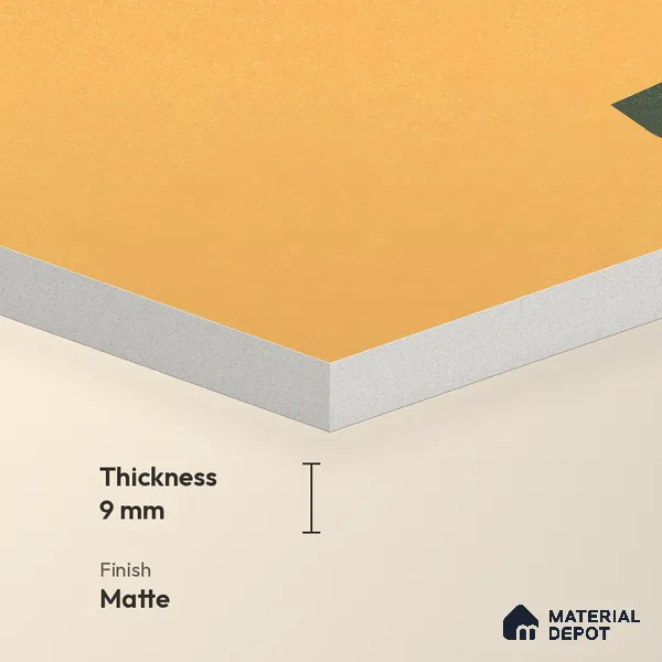 Moroccan Floor & Wall Tile TL 12759 Athlone 1 ft x 1 ft Matte Finish Vitrified Tile - 9 mm | Suitable For Bathroom, Kitchen, Balcony | 2 mm Spacer is Mandatory