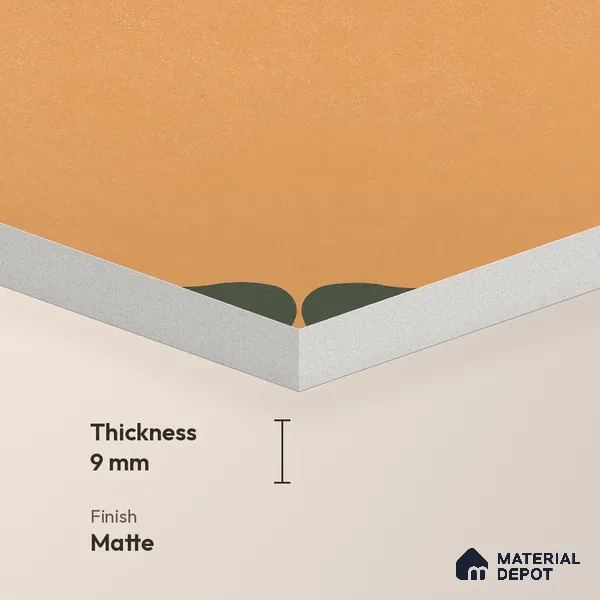 Moroccan Floor & Wall Tile TL 12763 Crea 1 ft x 1 ft Matte Finish Vitrified Tile - 9 mm | Suitable For Bathroom, Kitchen, Balcony | 2 mm Spacer is Mandatory