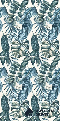 Tropical Wall Tile TL 12772 Malaga Bianco Decor 4 ft x 2 ft Matte Carving Finish Vitrified Tile - 9 mm